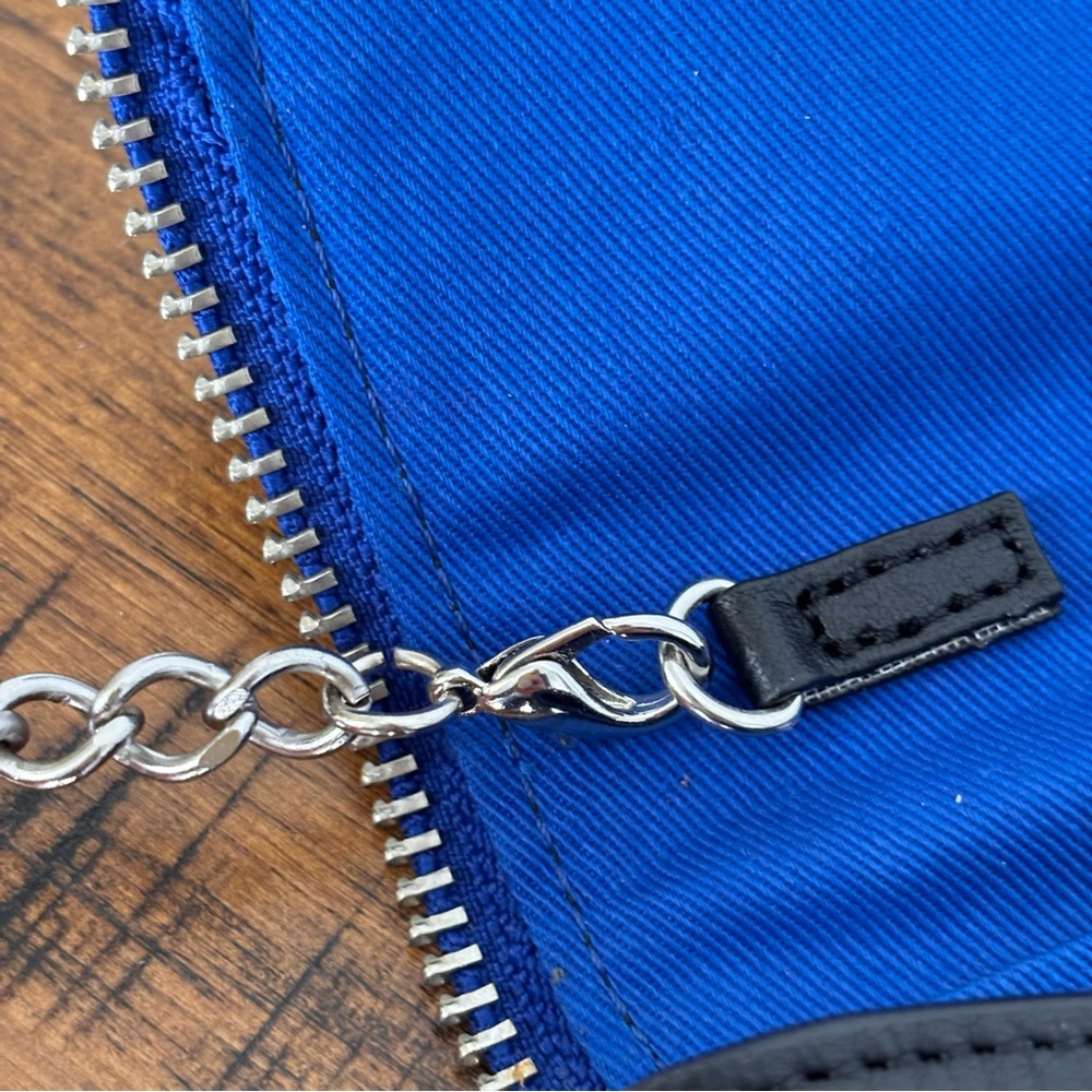 Halogen "Date Night" Asymmetrical Flap Clutch Black Leather - Picture 13 of 16